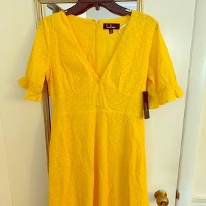 Beautiful yellow dress